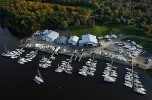 Aerial photo of Yankee Marina
